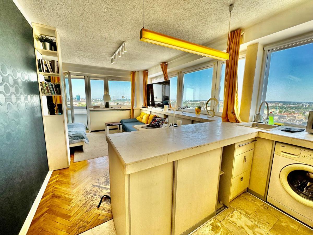Sun Clima/Ac Metro X2 Fast Wifi 500 Mbs 70'Tv Netflix Appletv Hbo Apartment Varşovia Exterior foto