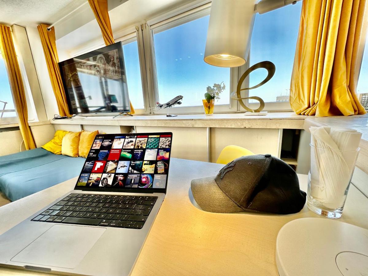 Sun Clima/Ac Metro X2 Fast Wifi 500 Mbs 70'Tv Netflix Appletv Hbo Apartment Varşovia Exterior foto