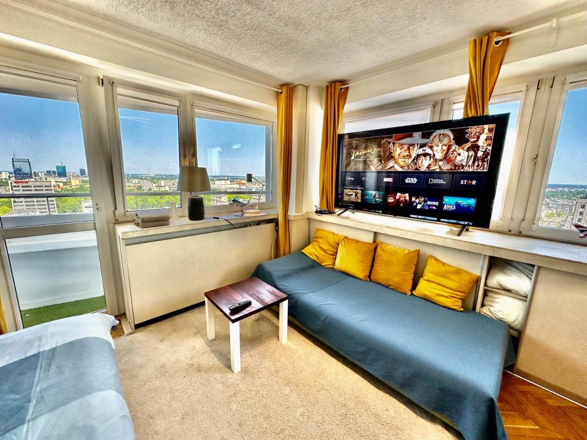 Sun Clima/Ac Metro X2 Fast Wifi 500 Mbs 70'Tv Netflix Appletv Hbo Apartment Varşovia Exterior foto