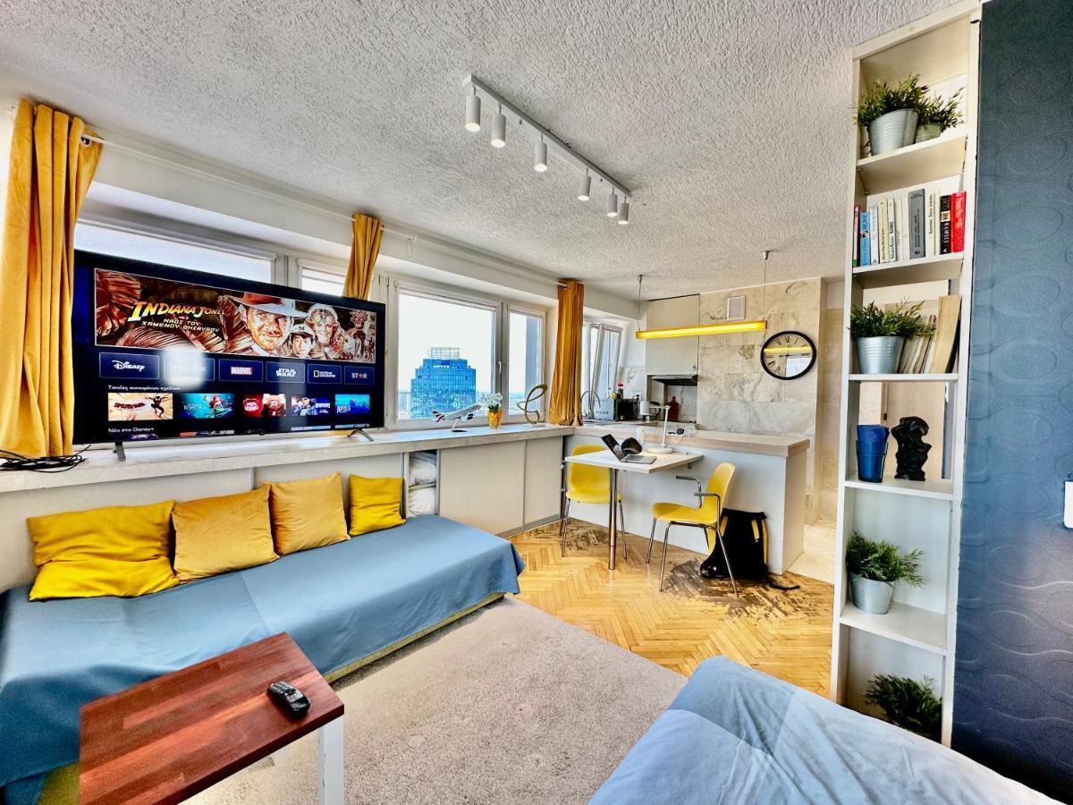 Sun Clima/Ac Metro X2 Fast Wifi 500 Mbs 70'Tv Netflix Appletv Hbo Apartment Varşovia Exterior foto