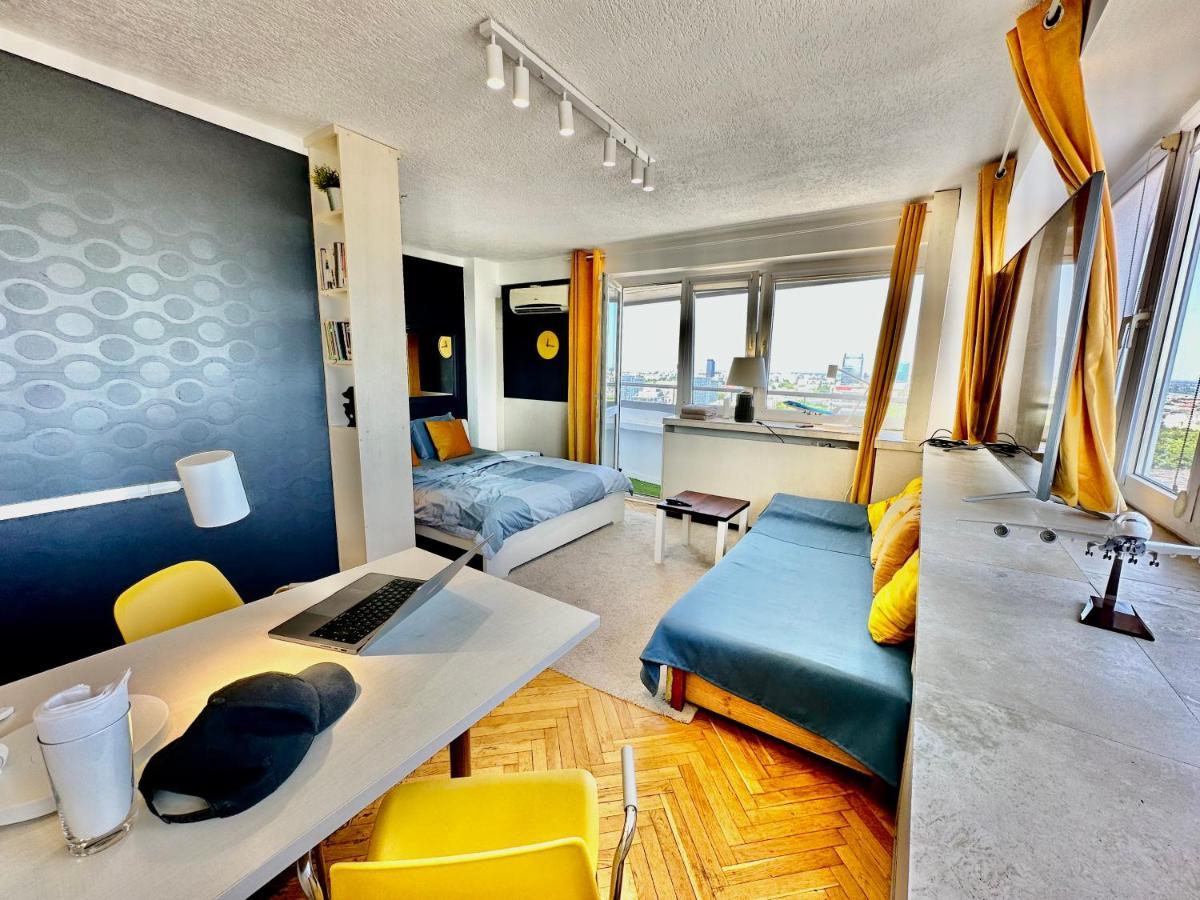 Sun Clima/Ac Metro X2 Fast Wifi 500 Mbs 70'Tv Netflix Appletv Hbo Apartment Varşovia Exterior foto