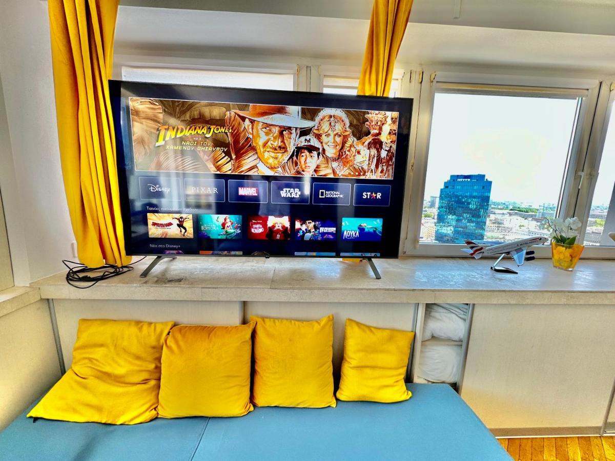 Sun Clima/Ac Metro X2 Fast Wifi 500 Mbs 70'Tv Netflix Appletv Hbo Apartment Varşovia Exterior foto